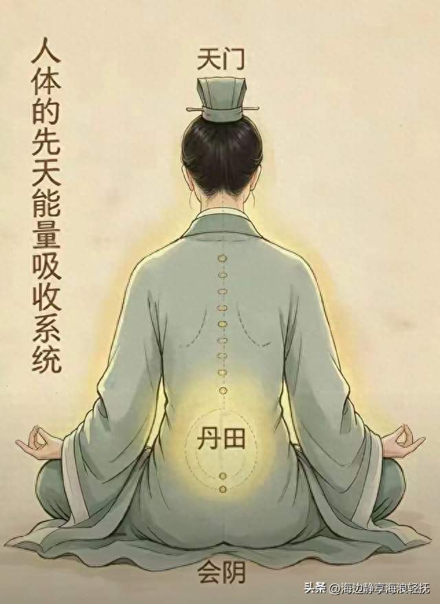 呼吸间，隔膜下压、会阴上提、两胁炸开，三位一体“内压”丹田成