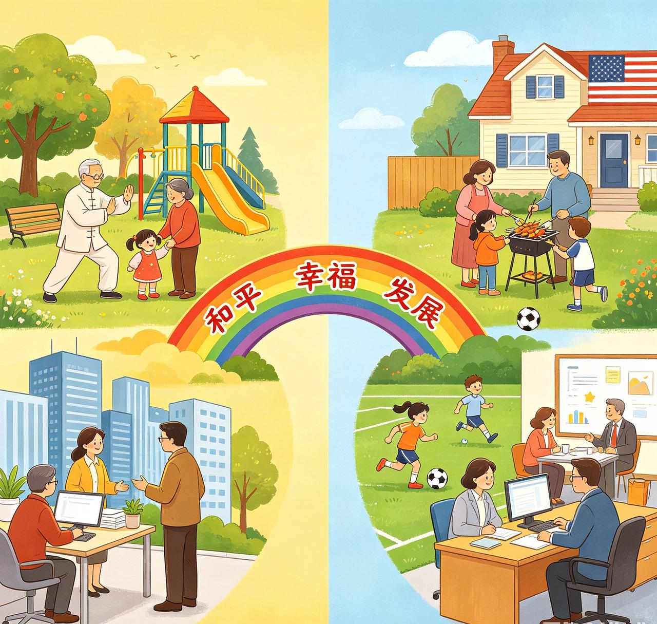 很多人对别的国家，都容易停留在片面印象里，中美两国民众，对彼此都有着不少根深蒂固