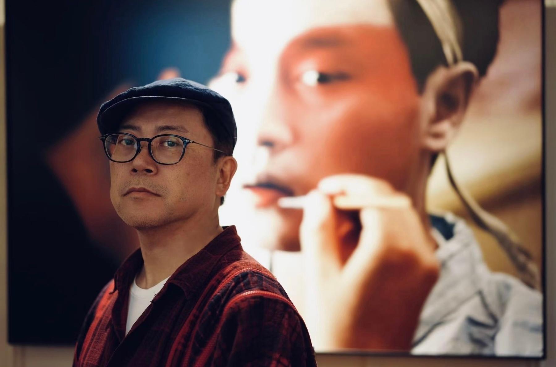张国荣[超话]电影正当夏 上妆的“程蝶衣”，一抹绝艳的绯红胭脂——在叶锦添的上海