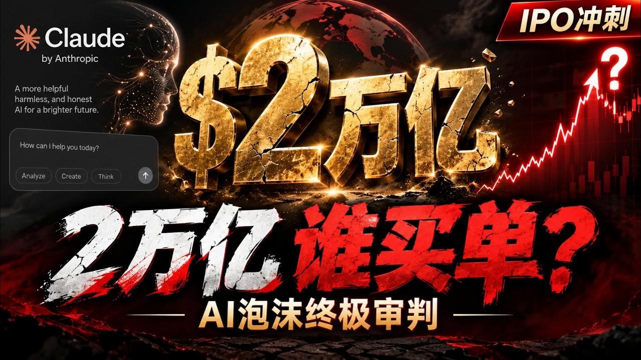 Anthropic要上市冲刺2万亿IPO！年营收才650亿！
可它一年光算力就要