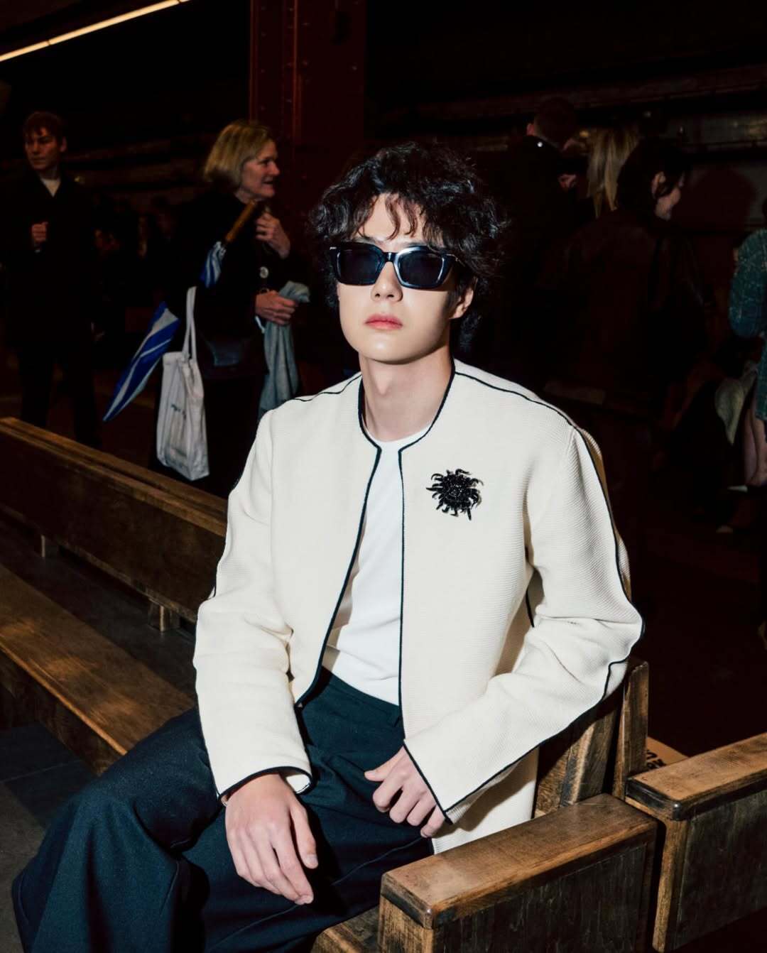 香奈儿纽约大秀新图，帅到窒息了王一博 