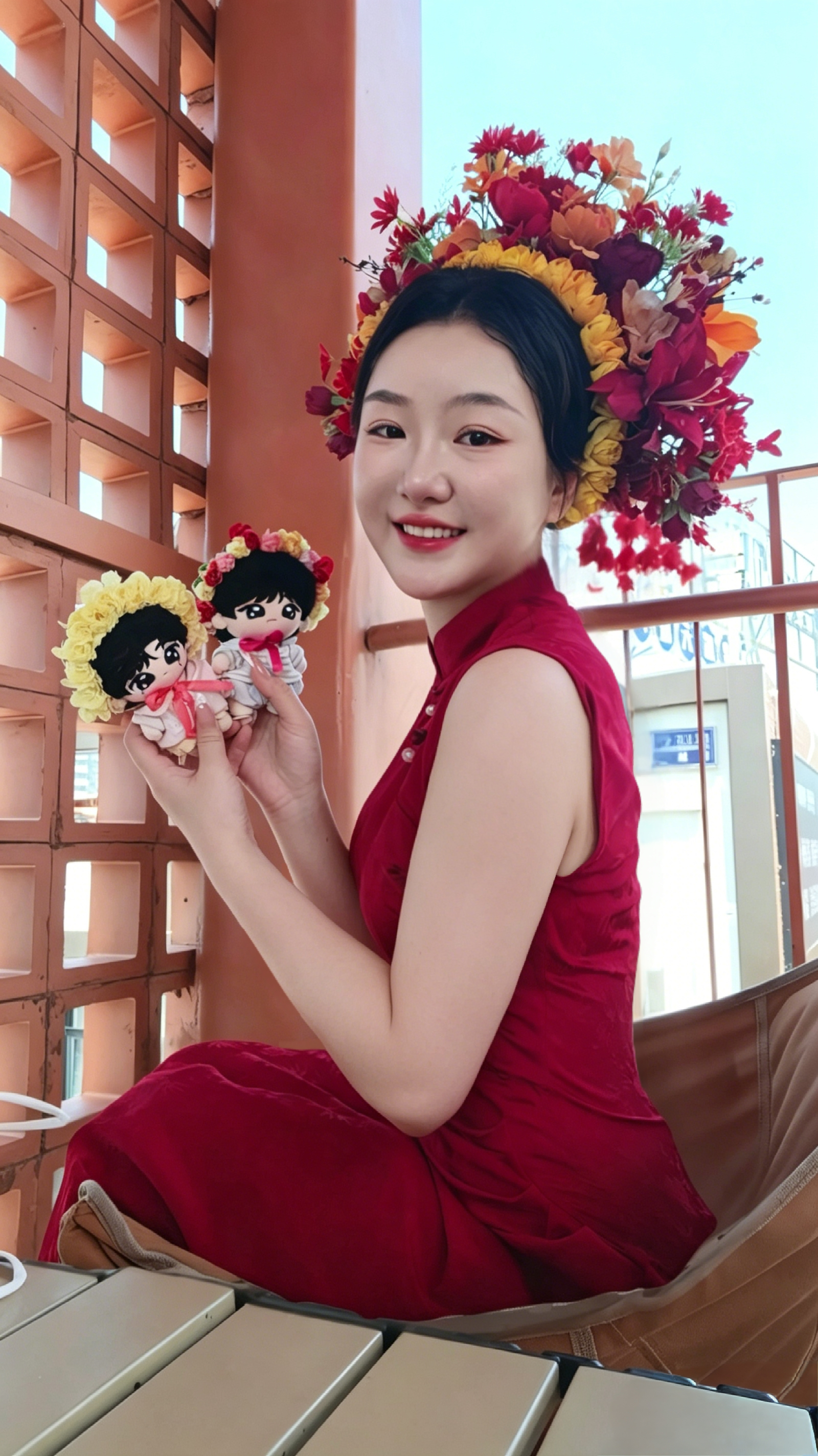 簪了好像我爸妈他们那个年代结婚👰🏻 