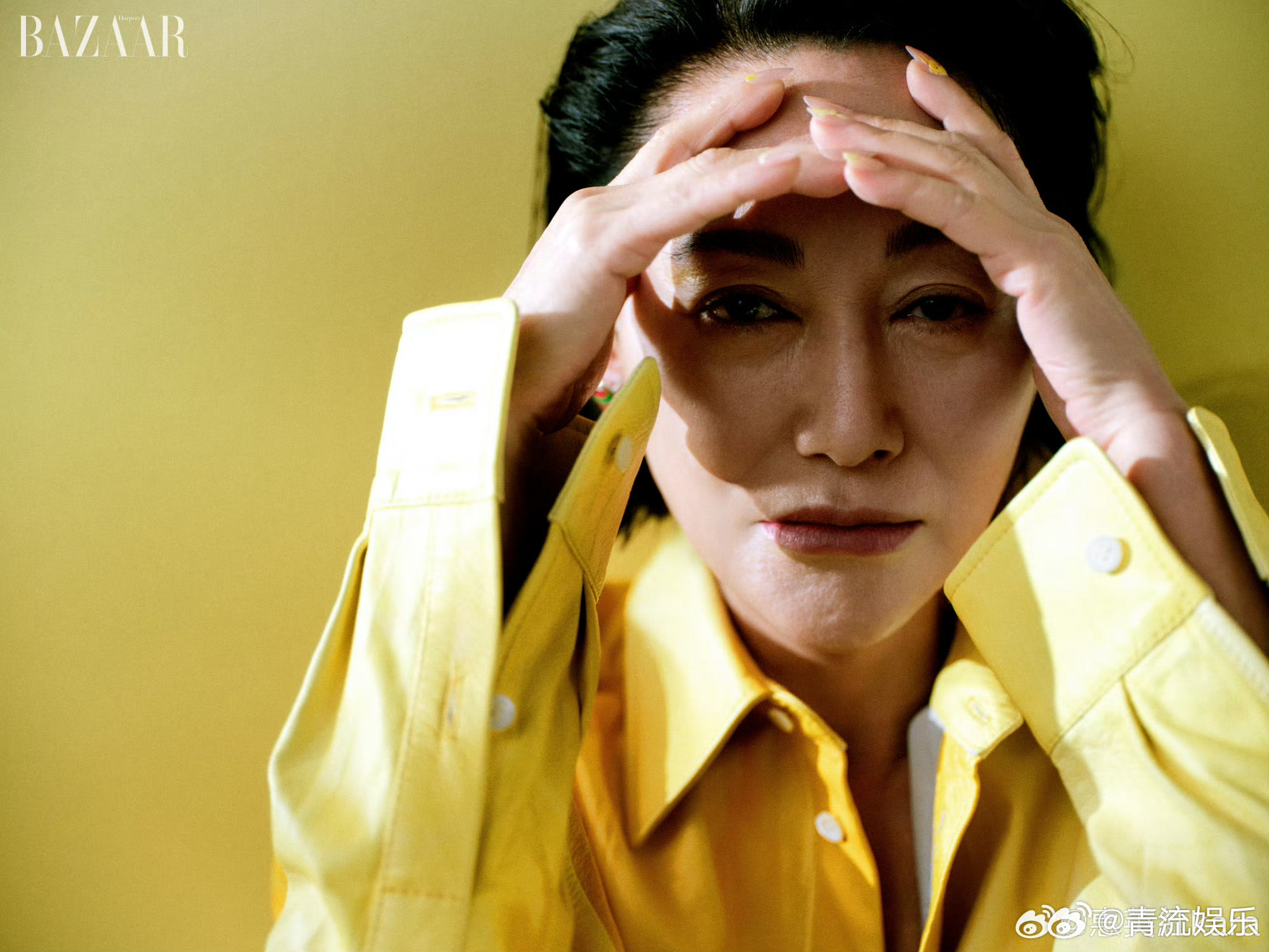 惠英红二登时尚芭莎封面 时尚芭莎四月刊封面正式发布啦！时尚圈最潮拽的妈咪气场全开