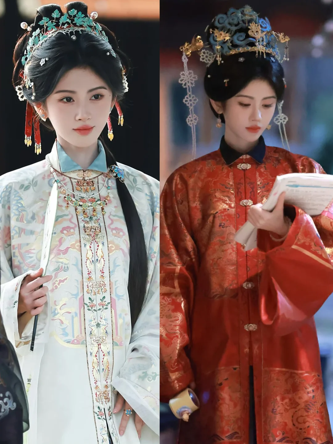 鞠婧祎 苏绿夏造型盘点！太让人期待了！