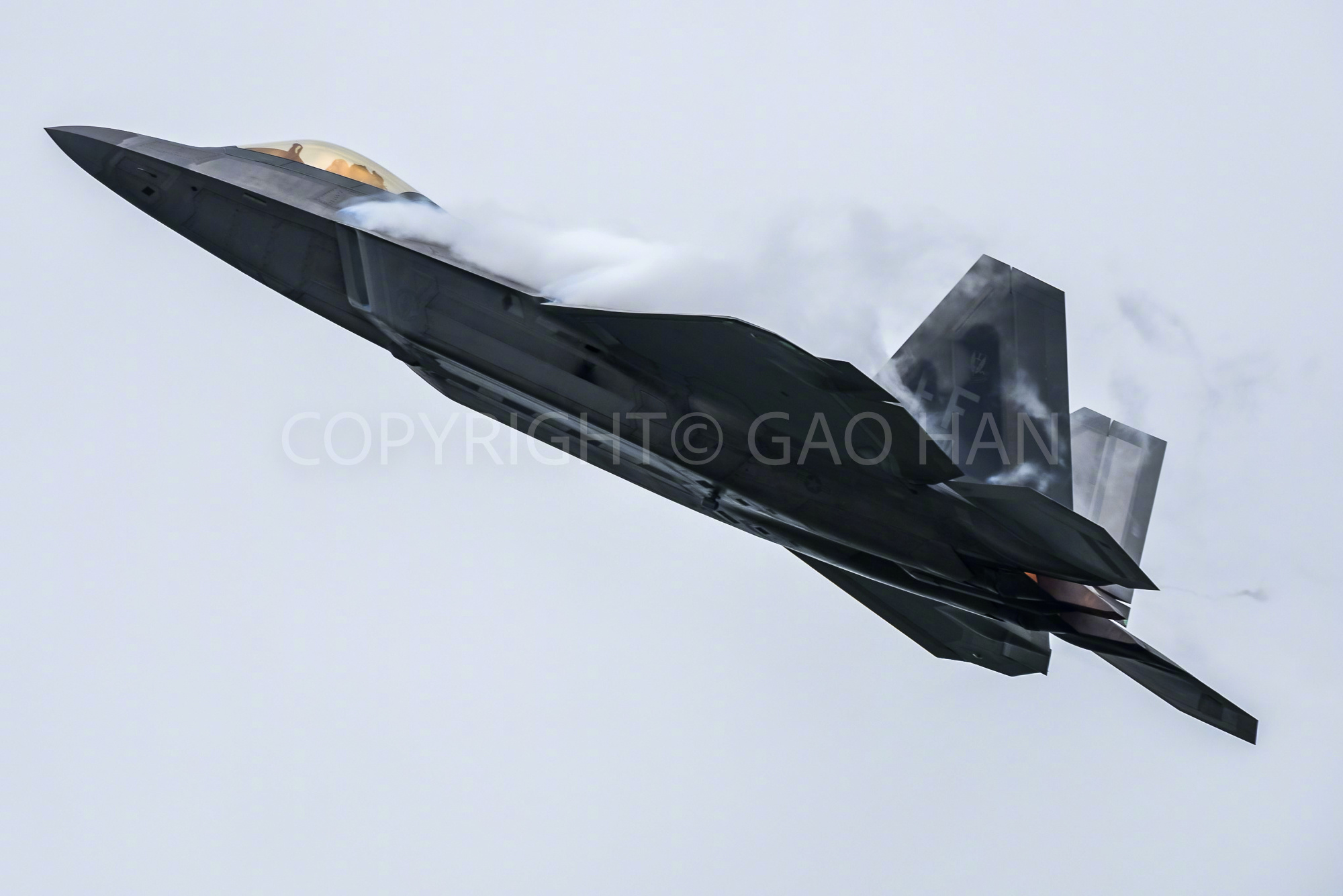 航空君航空科普 首次看F-22飞行表演已经过去十年，希望还是能打。航空创作计划烽