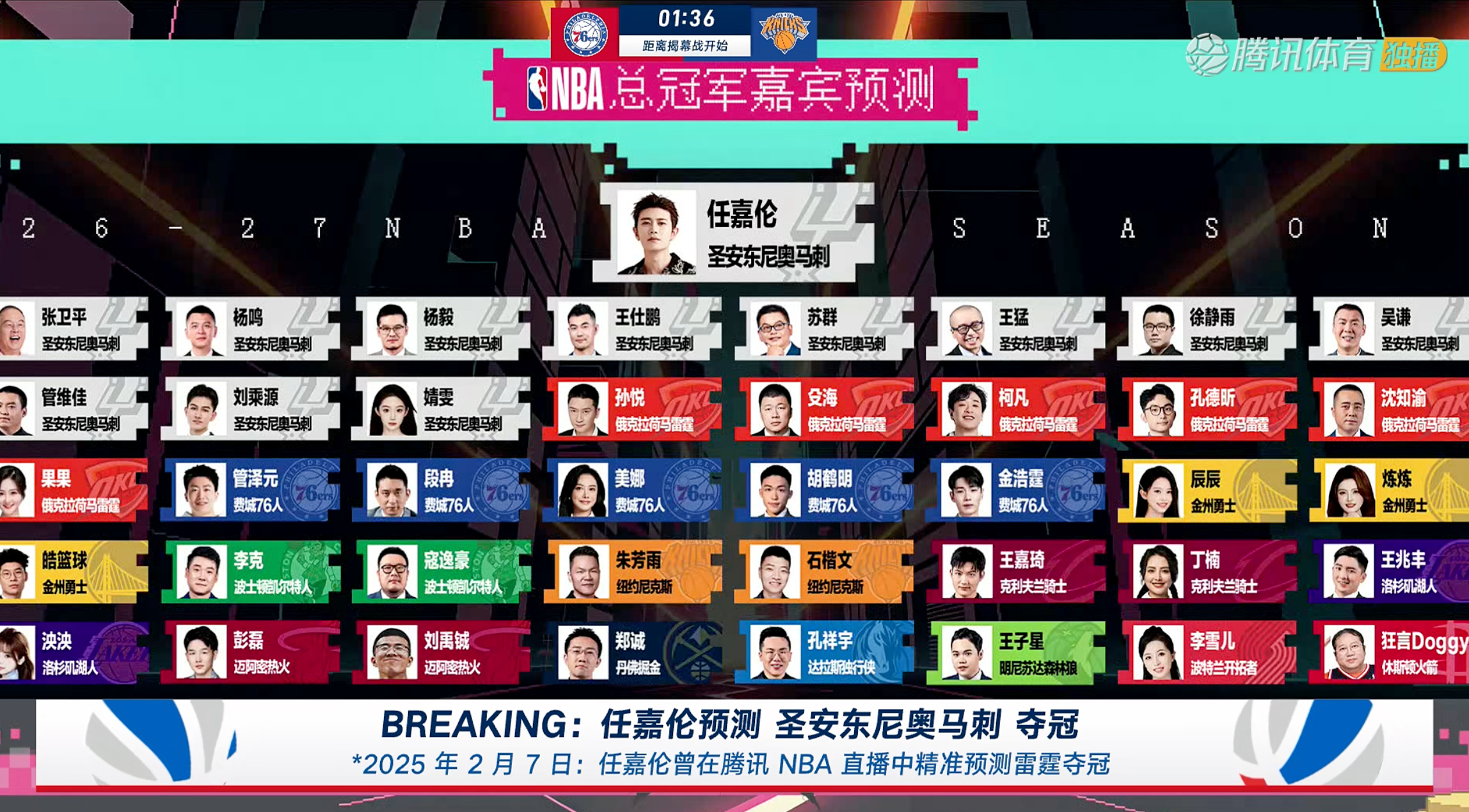 任嘉伦[超话]任嘉伦腾讯体育nba代言人看nba就在腾讯任嘉伦 任嘉伦今年看好马