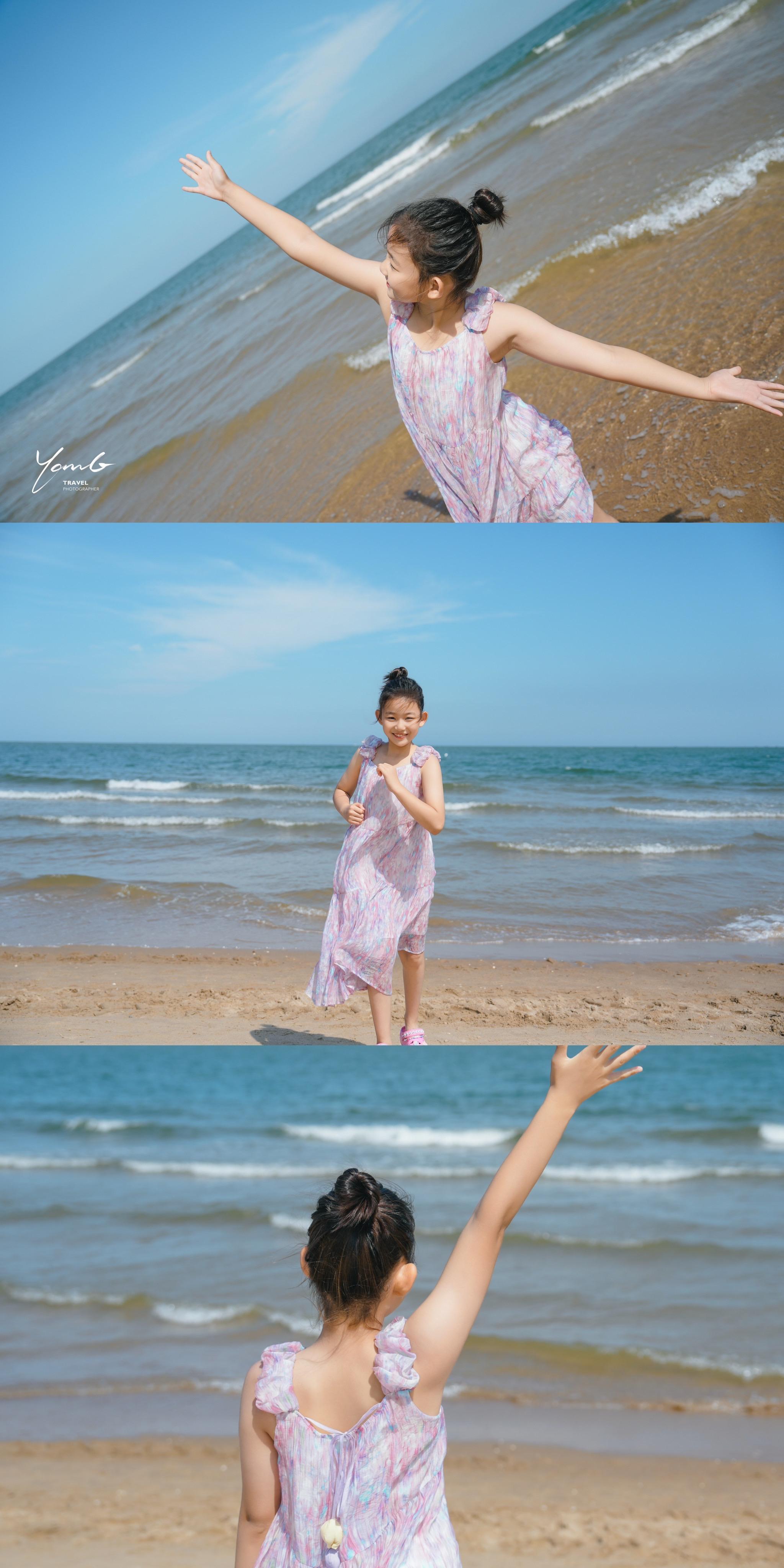 阿那亚旅拍日记.蓝天大海，和不被定义的童年。☀️沙滩🏖海浪