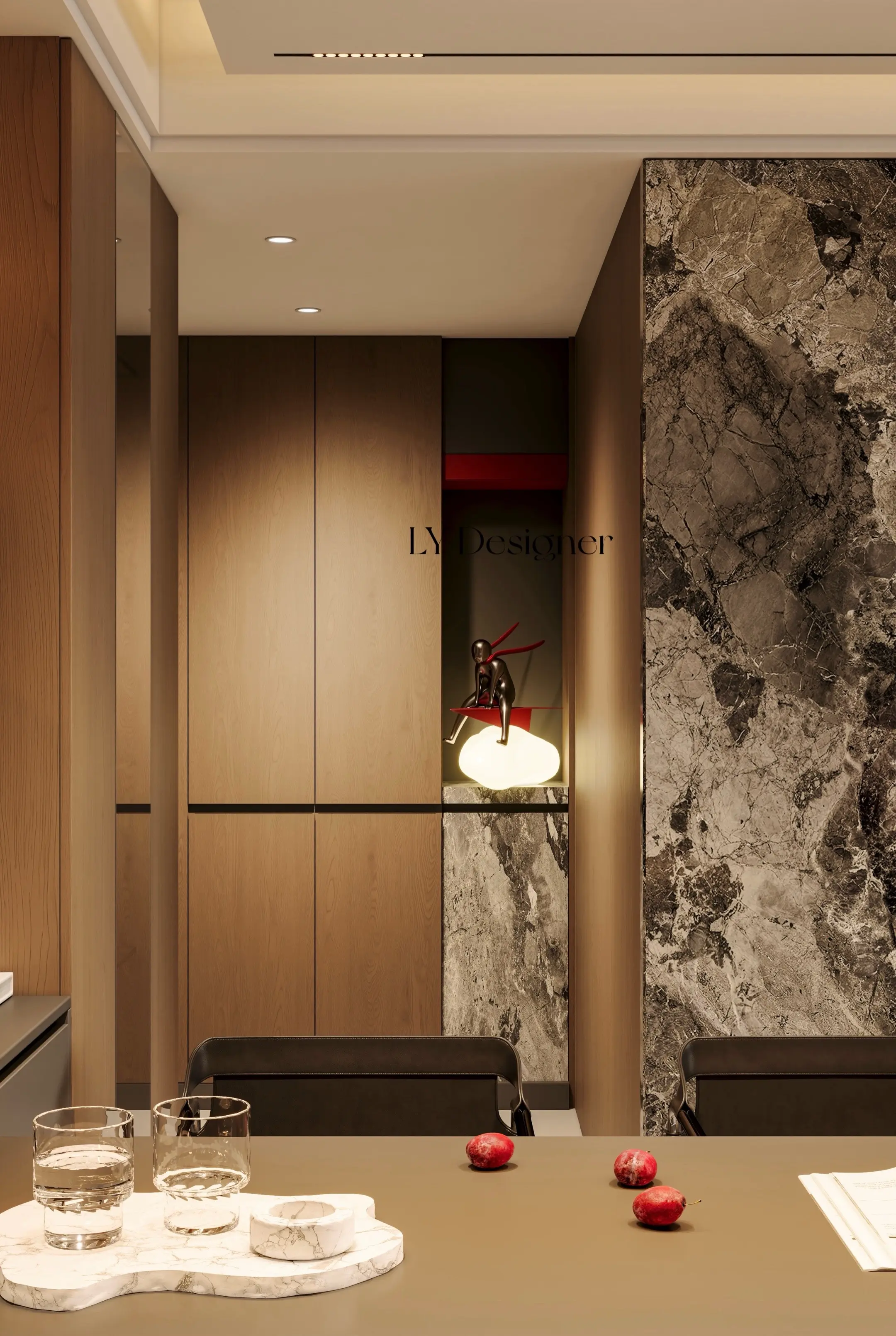 60平“小户型”也可以做意式风了