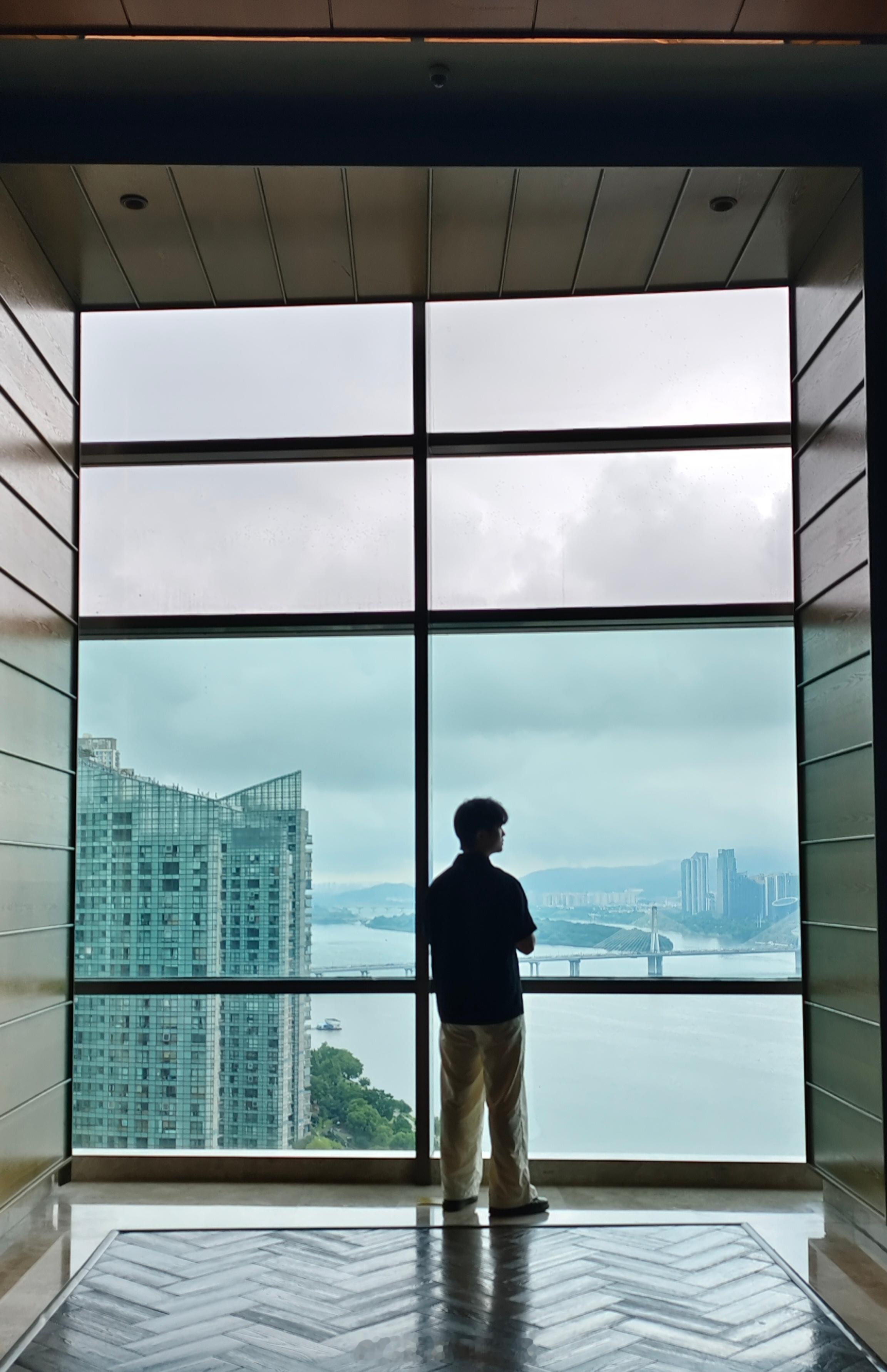 洲际的景观真的还是很不错的 在长沙 