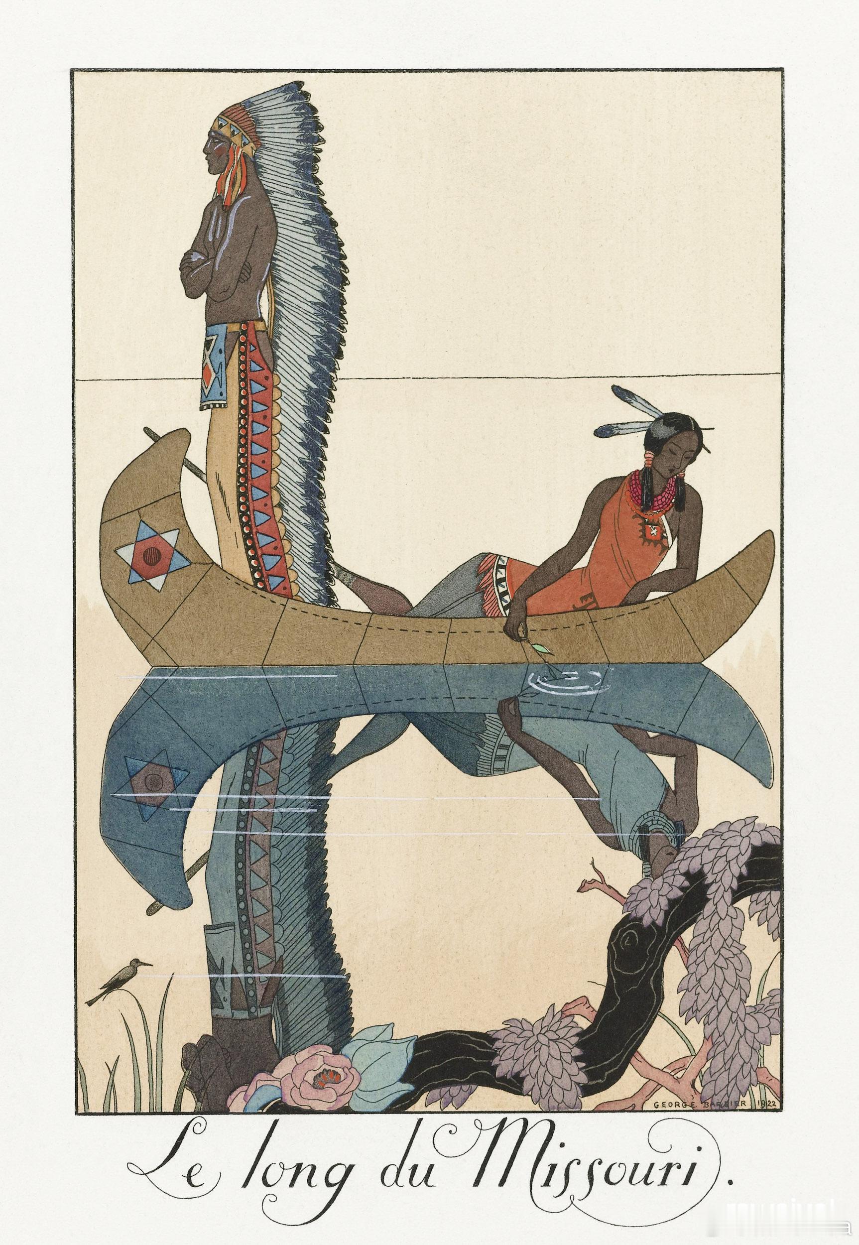 西洋历史文化鱼缸历史知识 法国著名插画家乔治·巴比尔（George Barbie