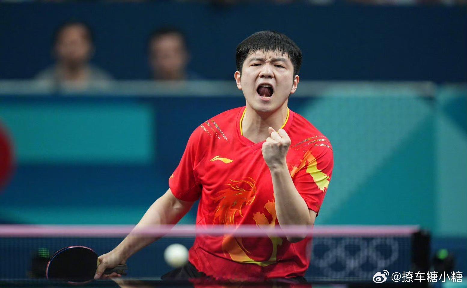#樊振东vs莫雷加德#小胖必胜，小胖必胜！[努力][努力] ​​​