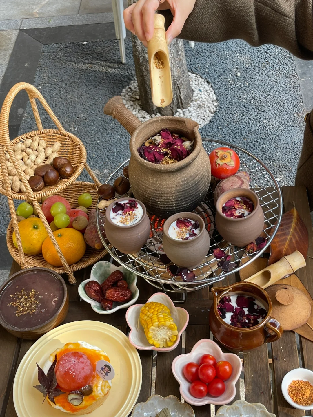 成都秋天来了～约好友围炉煮茶啦