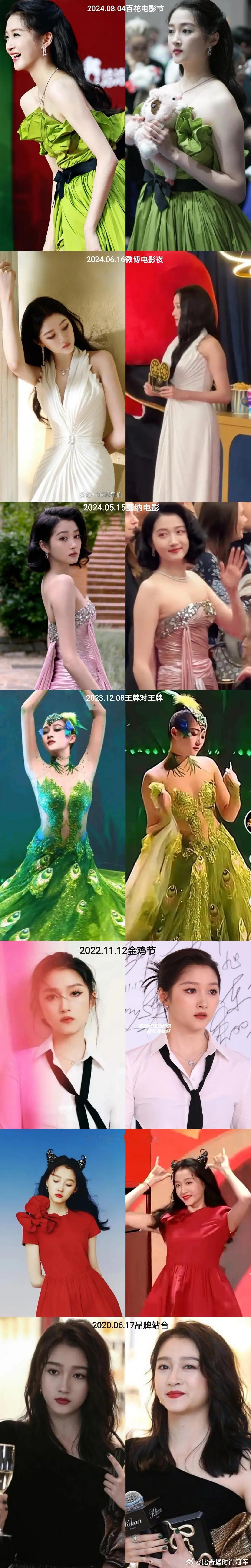 整个广告就两秒钟的镜头，这样都撑不住……感觉关晓彤和陈星旭的状态都不太行 ​​​