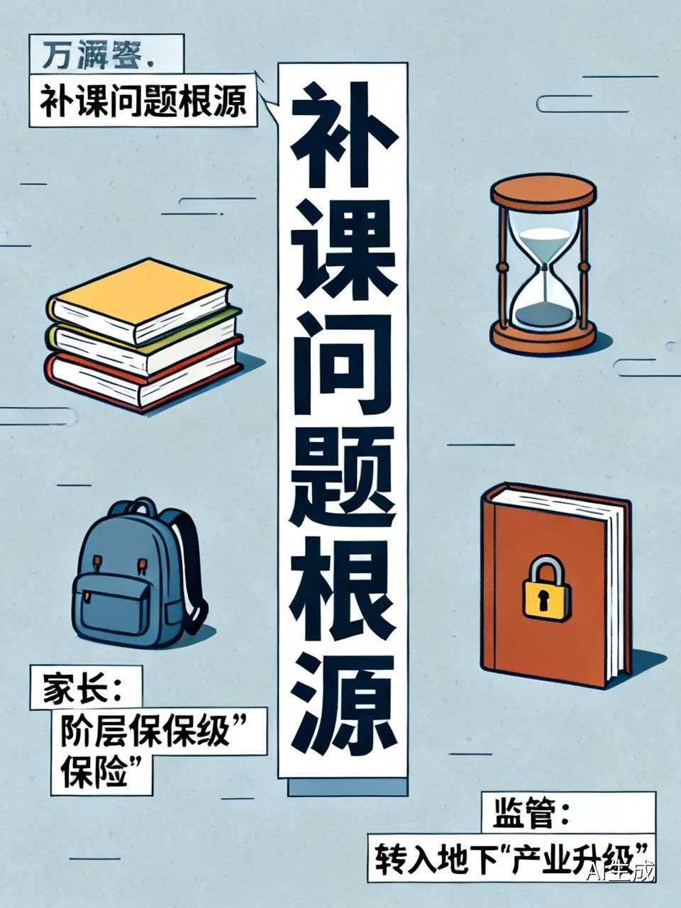 补课问题的根源需从多个方面来剖析。从家长层面来看，中国教科院对4.2万学生的追踪