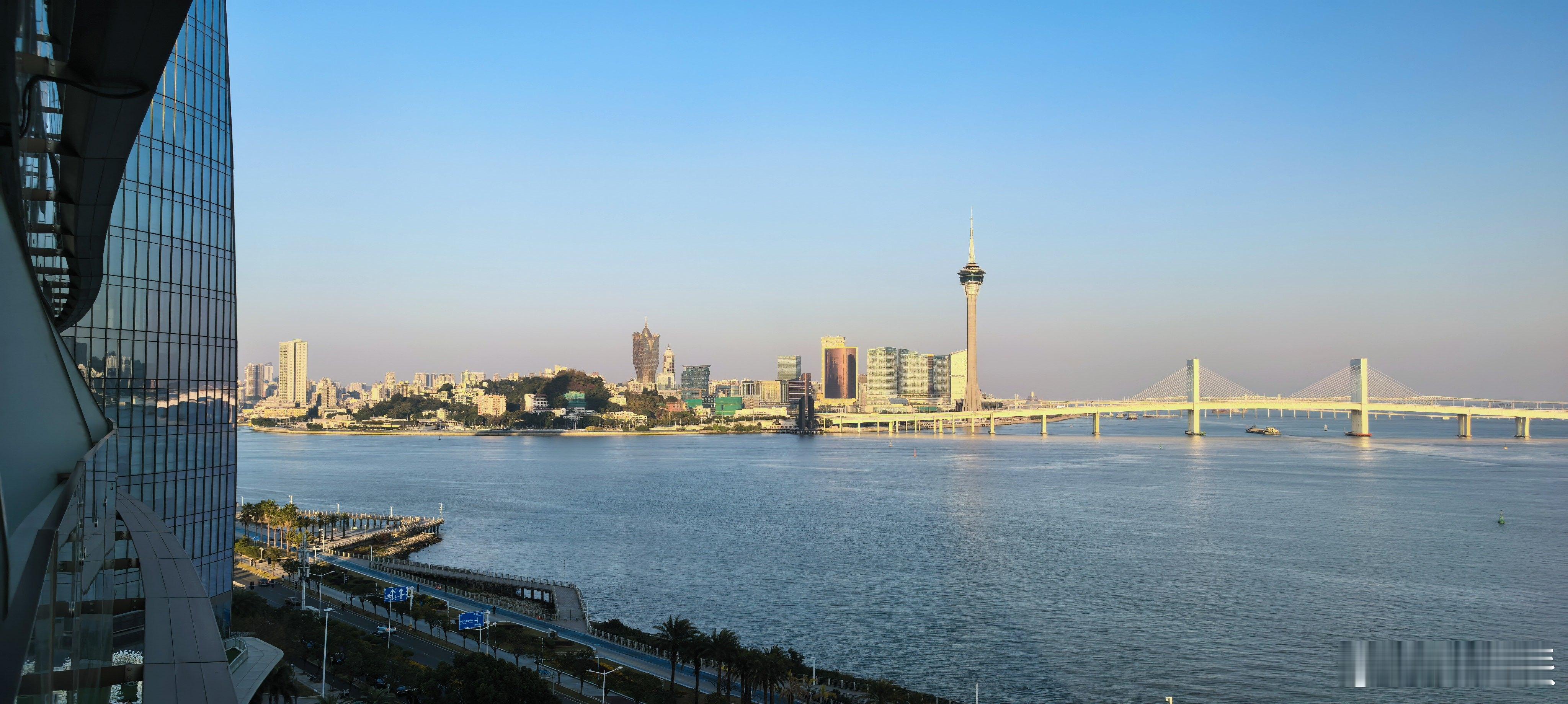 假装到了澳门知道珠海离澳门近，没想到这么近 