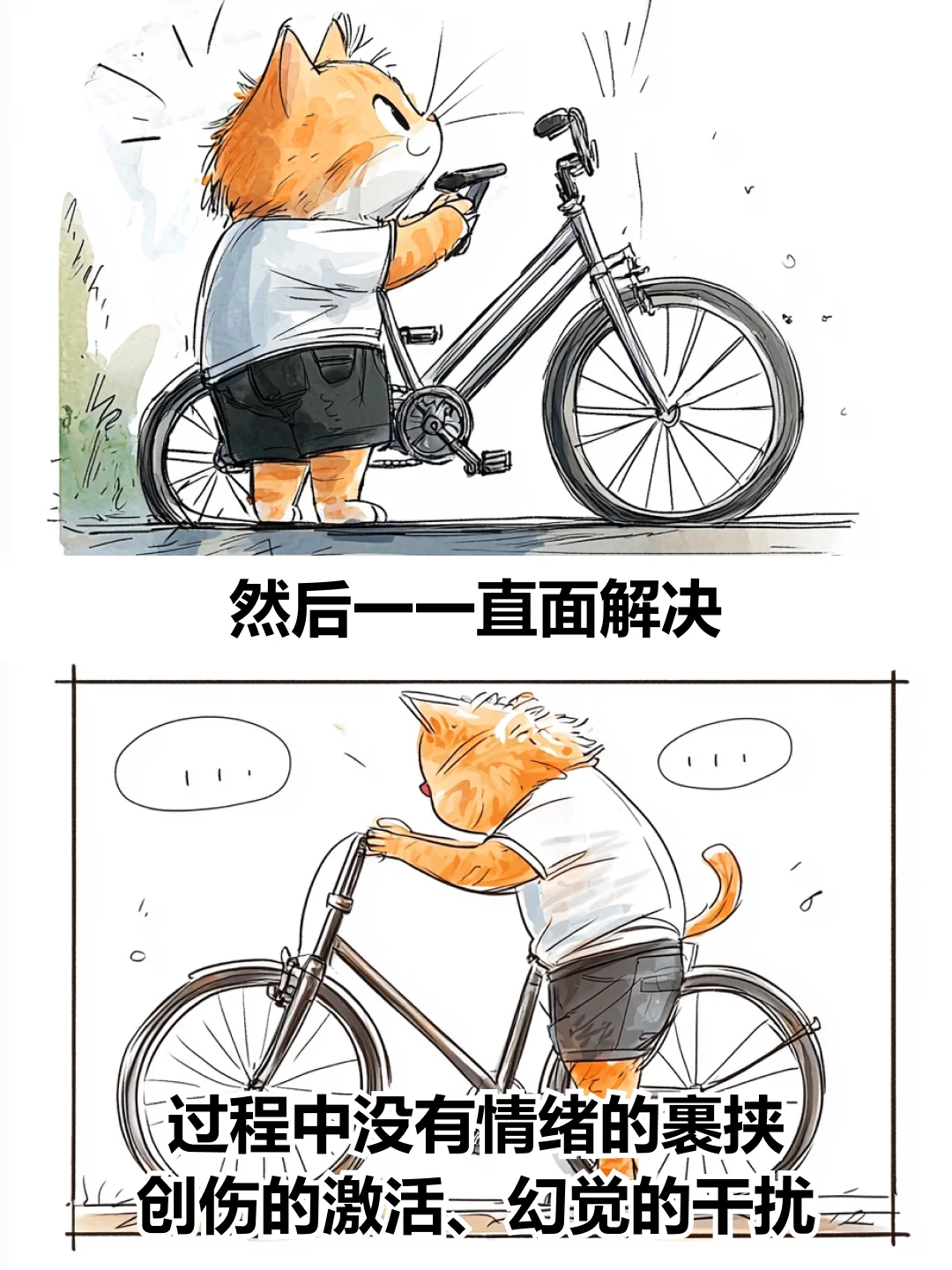 这段话太治愈了~