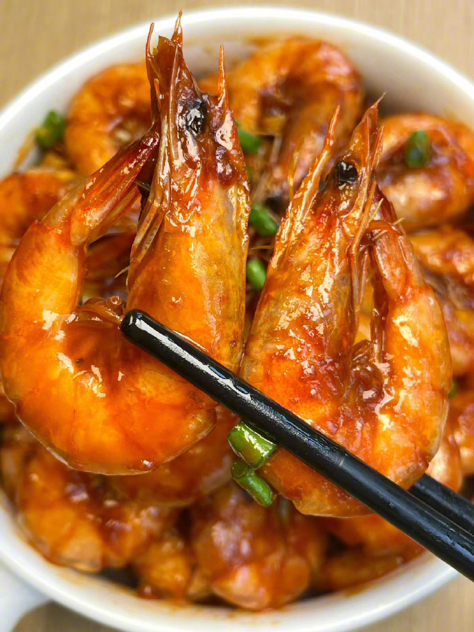 家常菜油焖大虾！巨巨巨爱吃的一道菜[馋嘴] 
