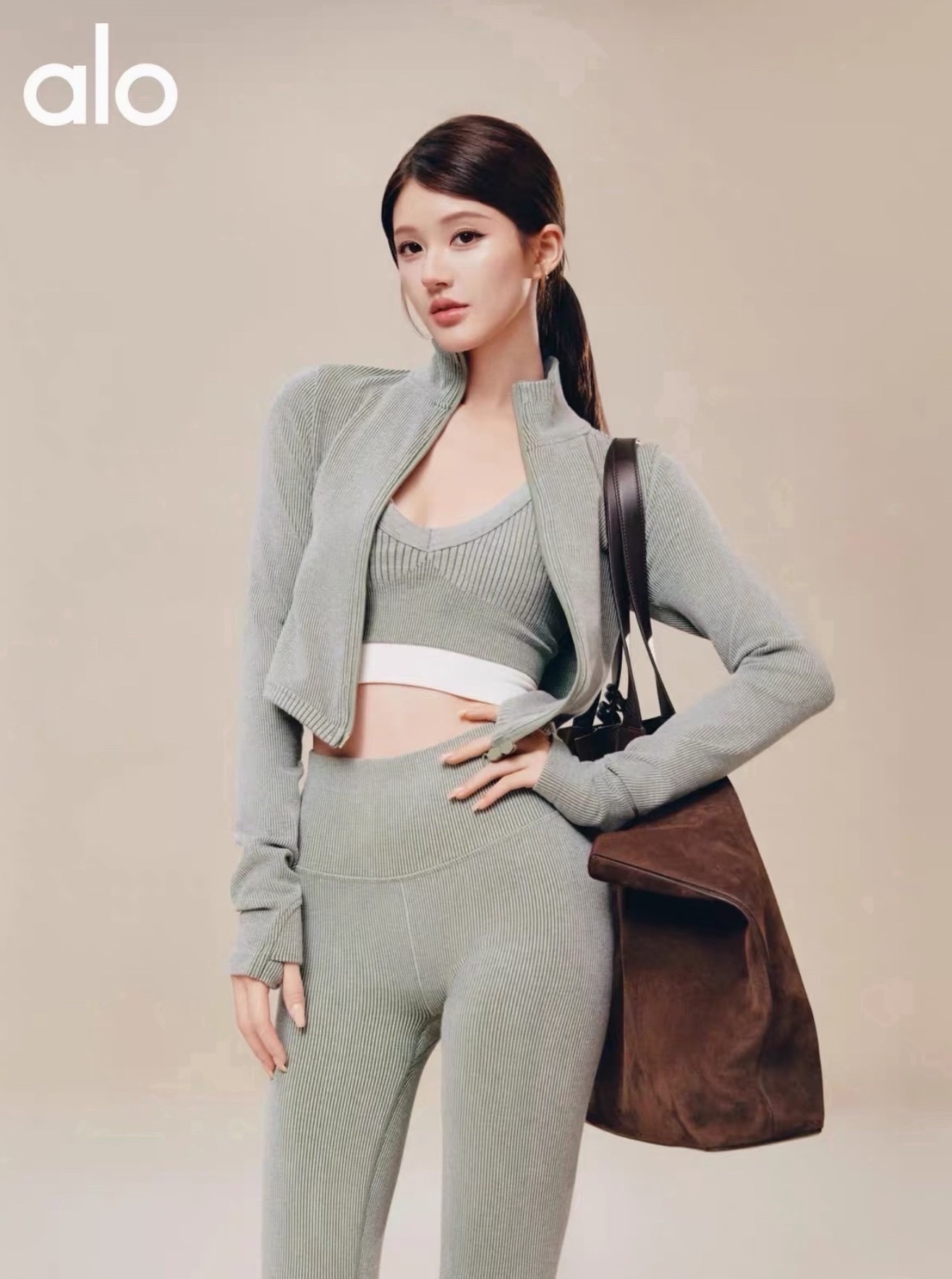 一些穿alo的女明星们… 