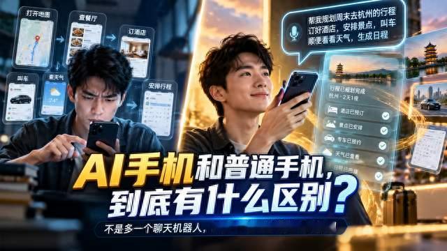 AI手机和普通手机，到底有什么区别？
