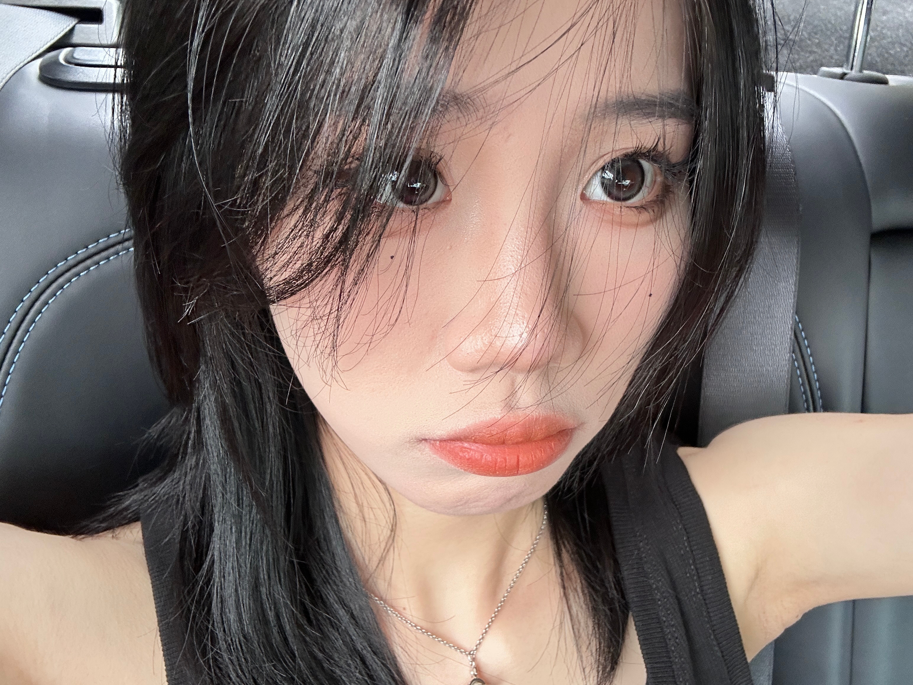 把头发打薄了 ​​​