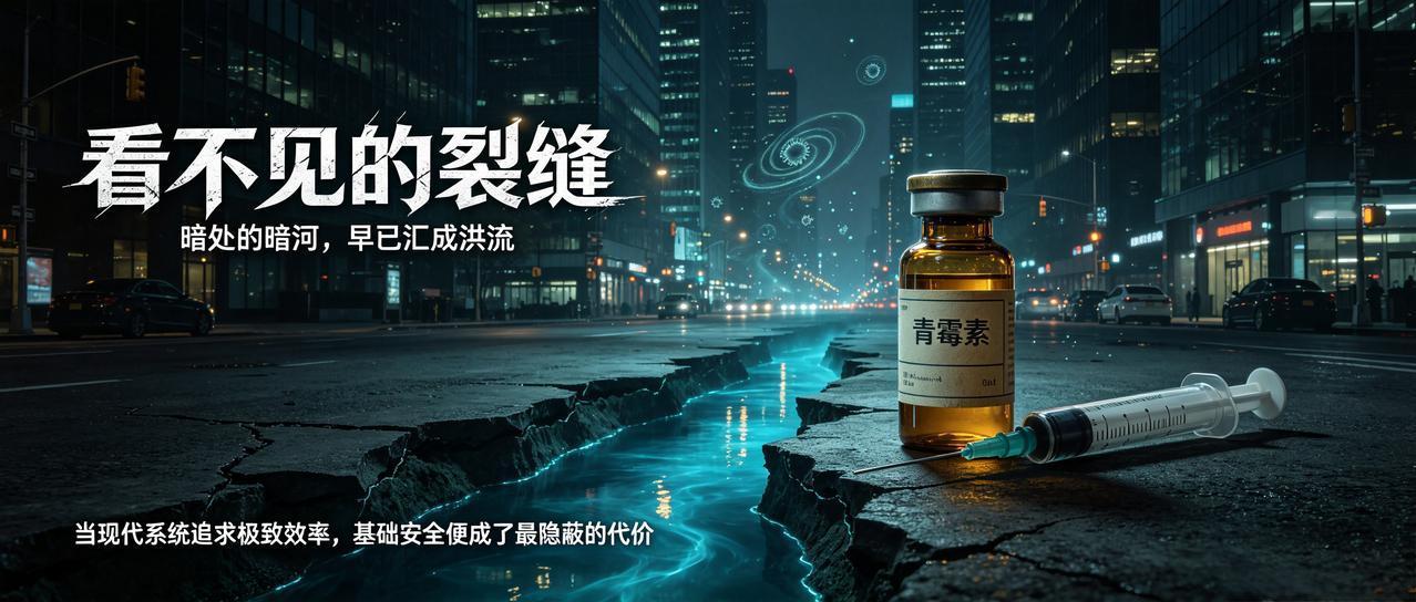 看不见的裂缝
 
这个世界最擅长骗人的，从来不是惊天动地的灾难。
 
是那些藏在