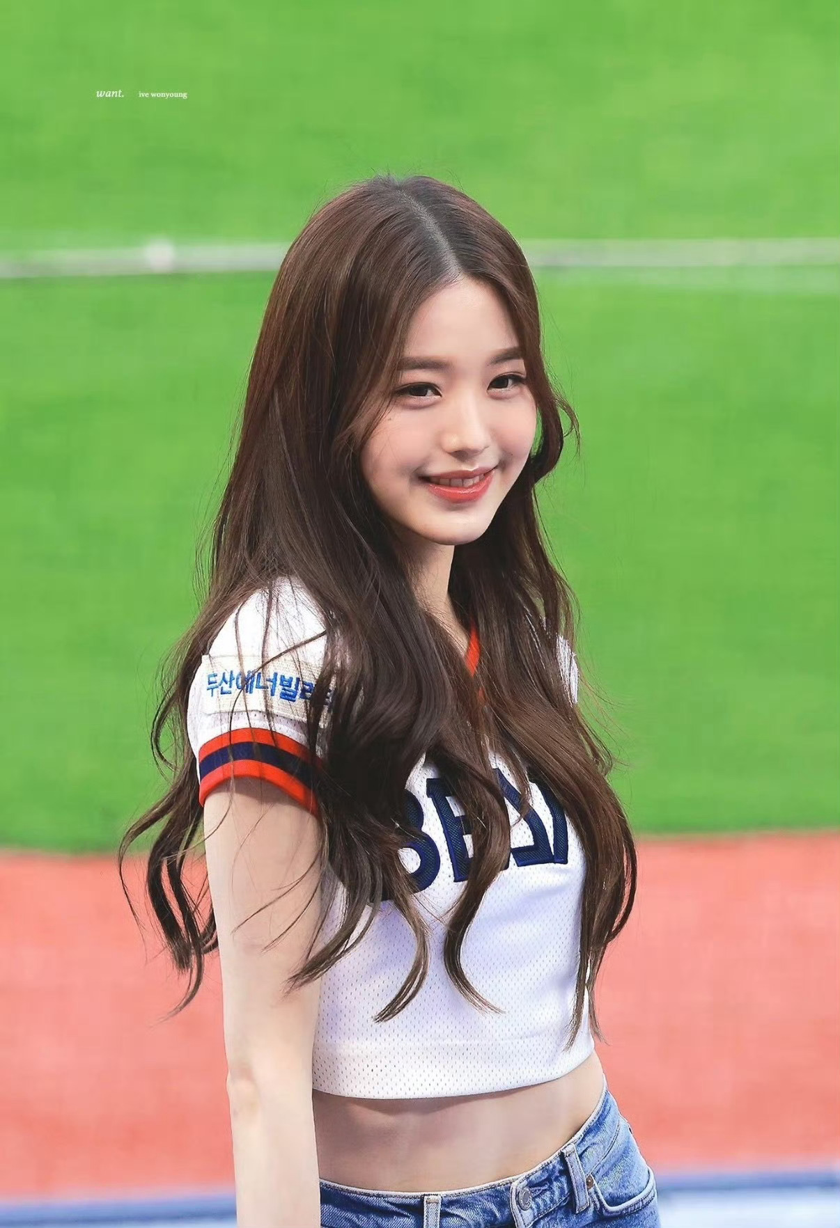 张元英为mlb开球完全女神 每次都很出圈 