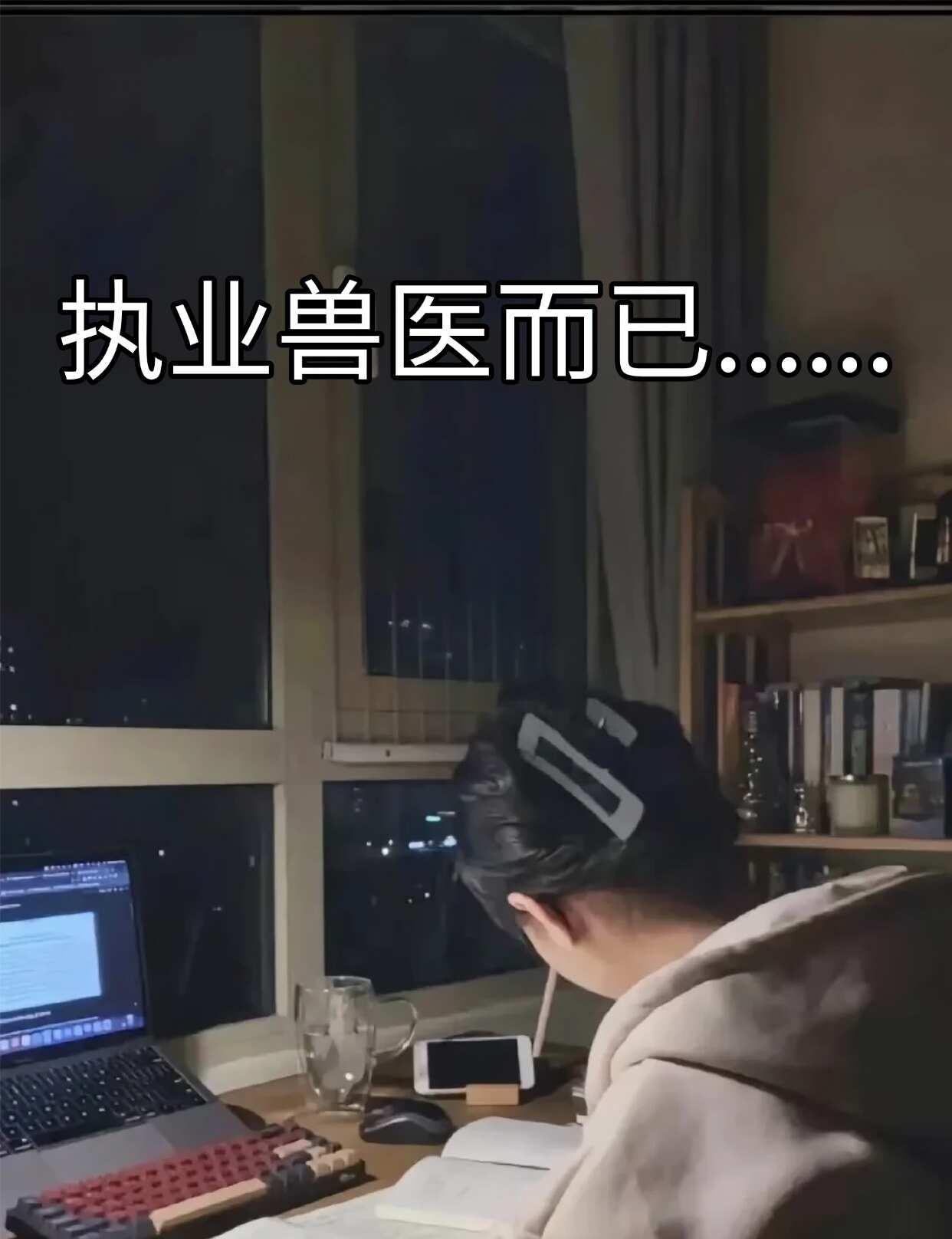 浅谈下执业兽医一次过4科的强度
一点不夸张，执业兽医一次过线4科还是要付出相对应