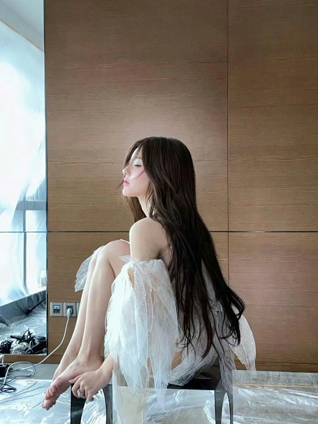 赵露思的小脚丫 