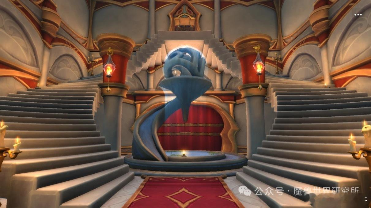 有玩家分享了自己在PTR里搭建的血精灵“王宫”你看出来这像哪里吗？魔兽世界魔兽世