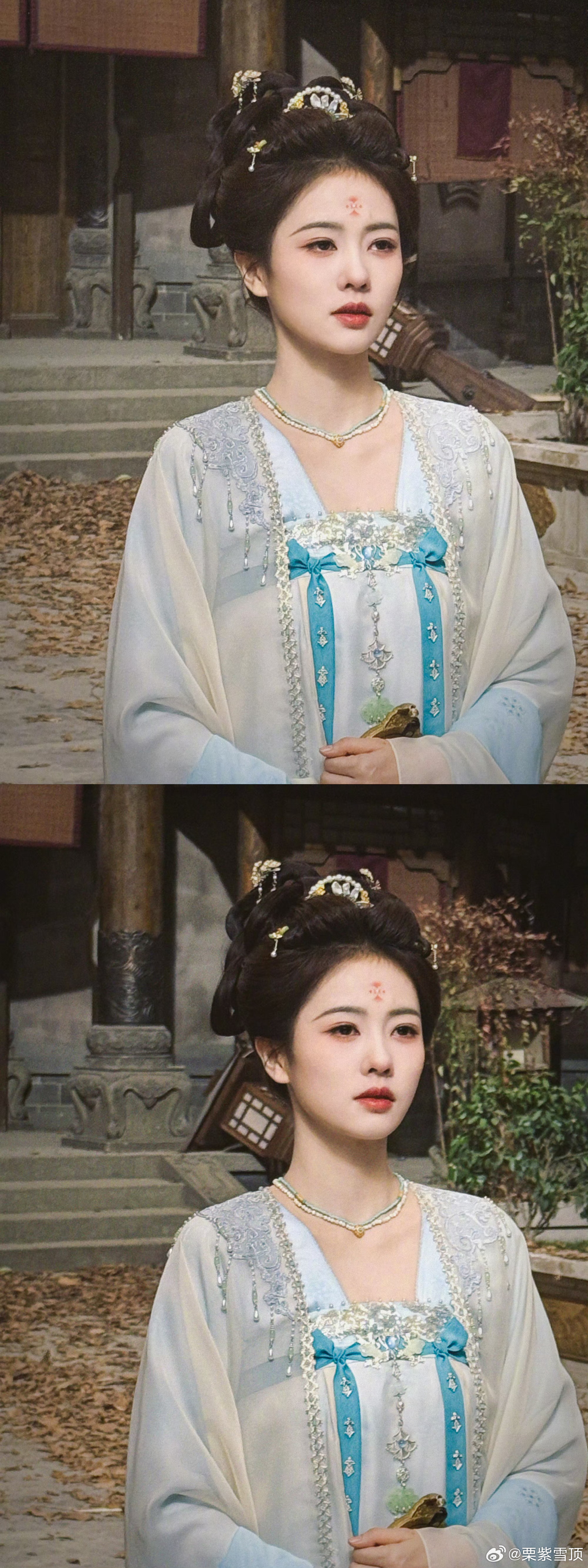 白鹿发了第一集到最后一集的李佩仪 不只是观众、白鹿自己也很舍不得这个李佩仪吧唐宫