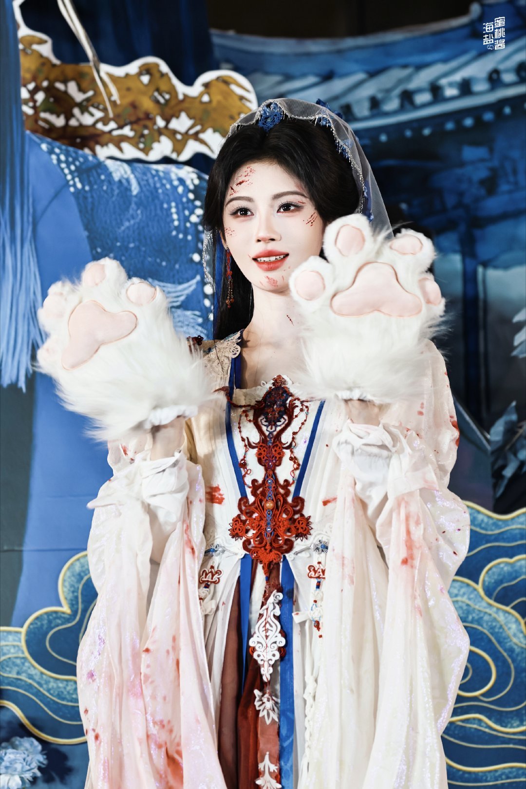 💙🍊鞠婧祎万花世界💙🍊鞠婧祎苏绿夏 玫瑰是永恒的，鞠婧祎永不停息​​​