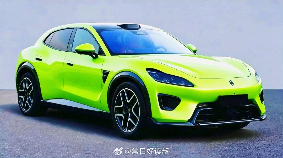 工信部车展 这款车真的有点心动，但挂智界标有点可惜