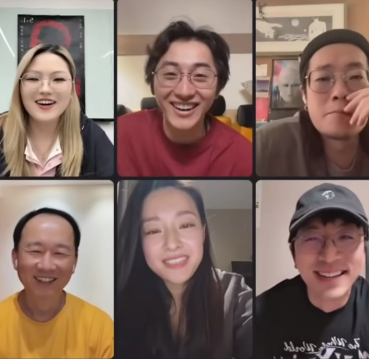 孙宁说简宁撬夏然的心靠死磕 大风杀主创线上直播热聊时，网友问孙宁有没有打开夏然警
