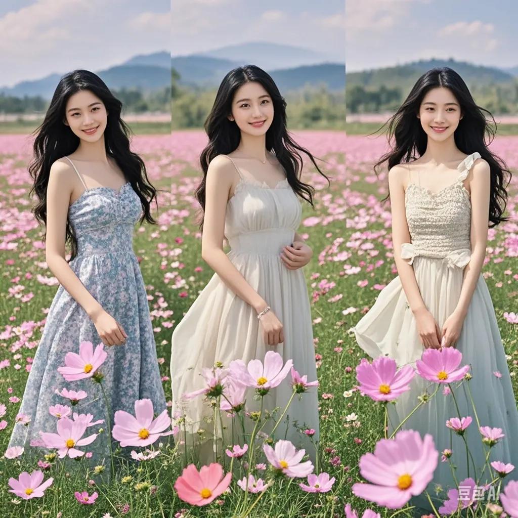花香满园春意浓，素衣轻舞舞翩翩。#醉美鲜花开。# #美丽玲珑更有致# #赏花悦目