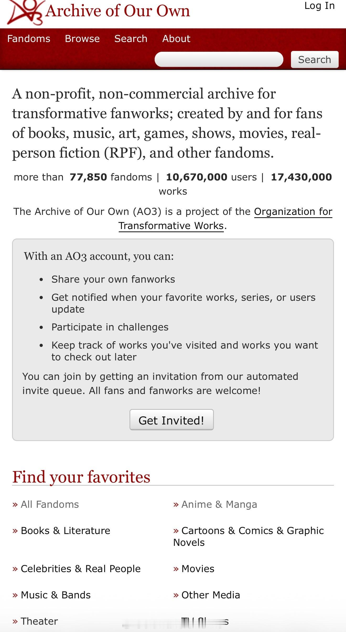 ao3链接