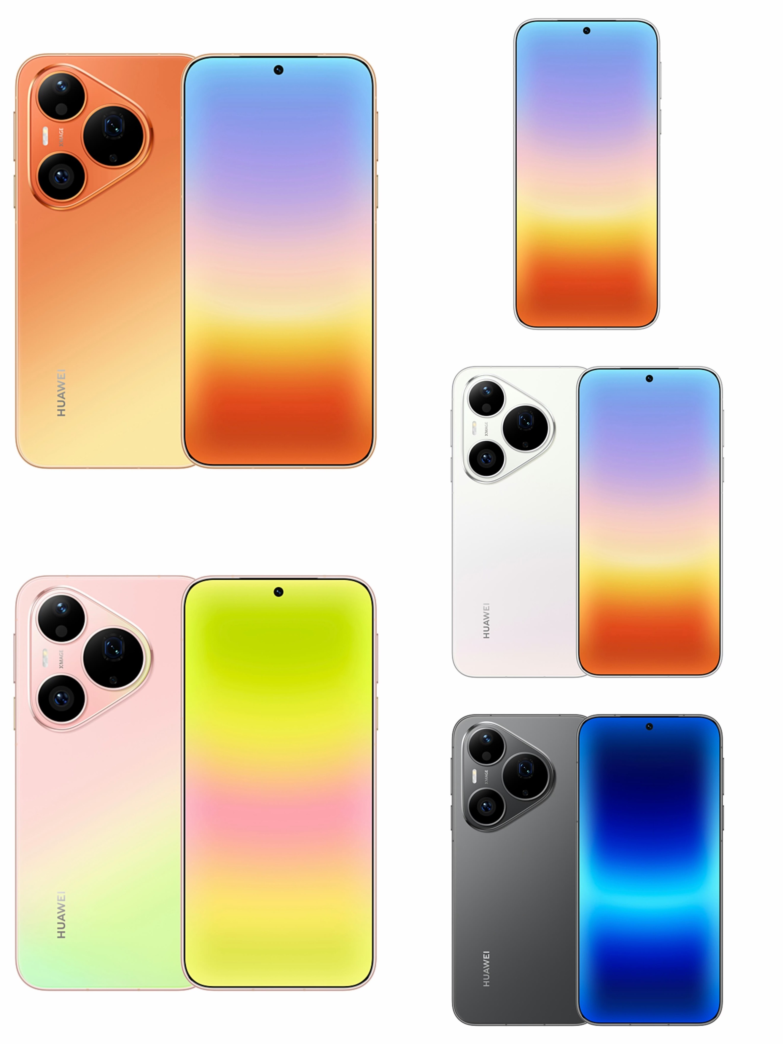 华为Pura 90 Pro Max 晨曦金 、橘子海、霞光紫、曜石黑、 翡翠湖华