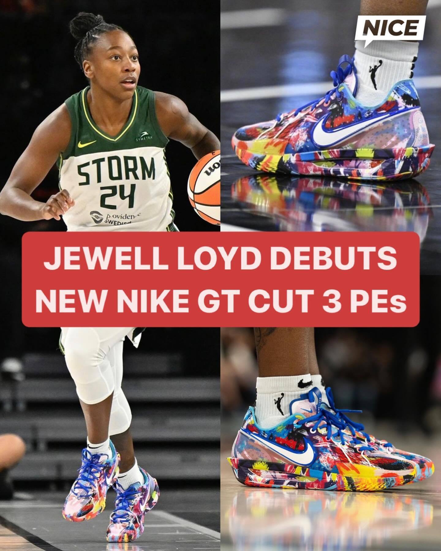 #SNEAKERS ON COURT# Jewell Loyd 🎨 Nike 