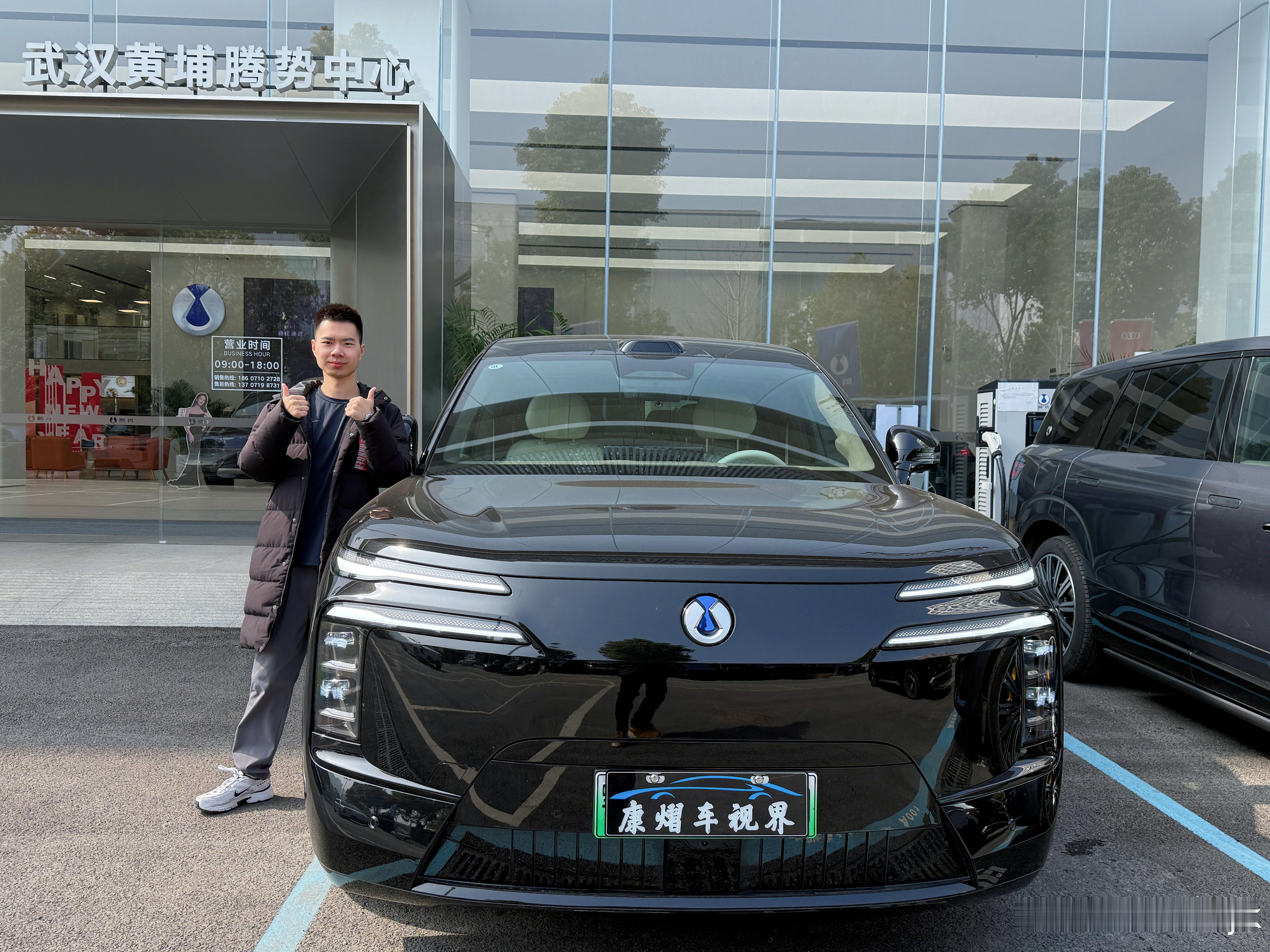 春节用车由腾势官方提供赞助腾势n8l大v聊车 武汉