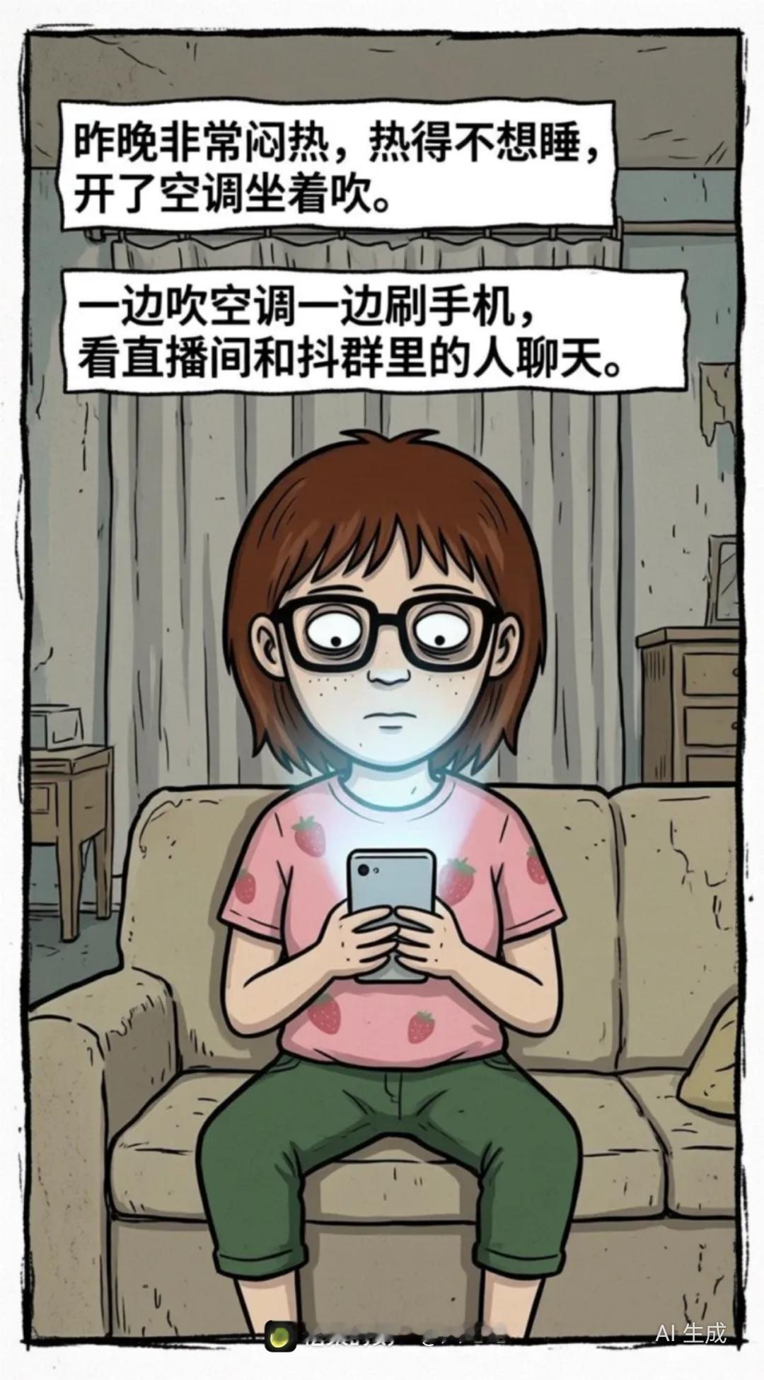 受不了家里堆成山的杂物和衣服了，买了收纳盒和收纳箱，来个收纳大作战~
情绪漫画 