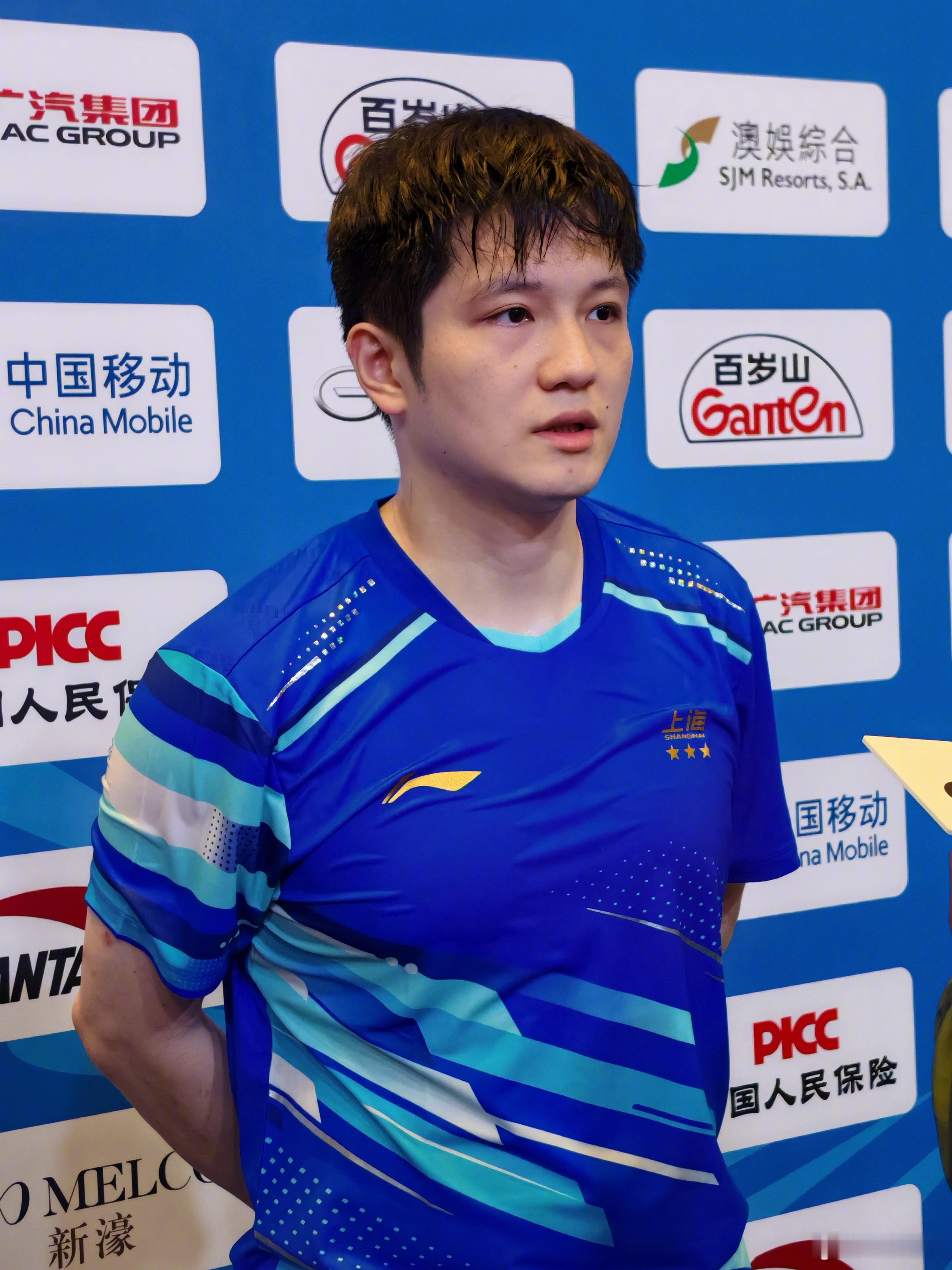 混采区，樊振东接受媒体采访！ 