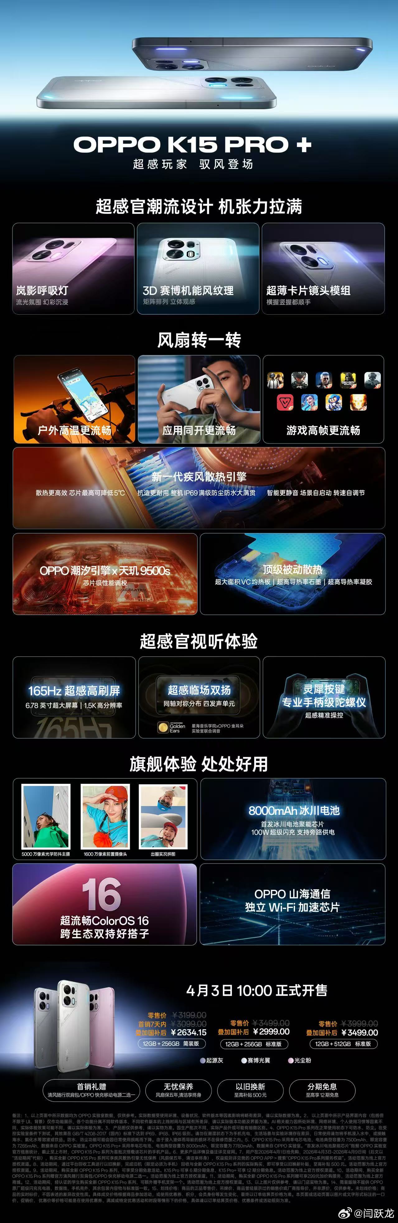 一图读懂oppo k15 pro 系列