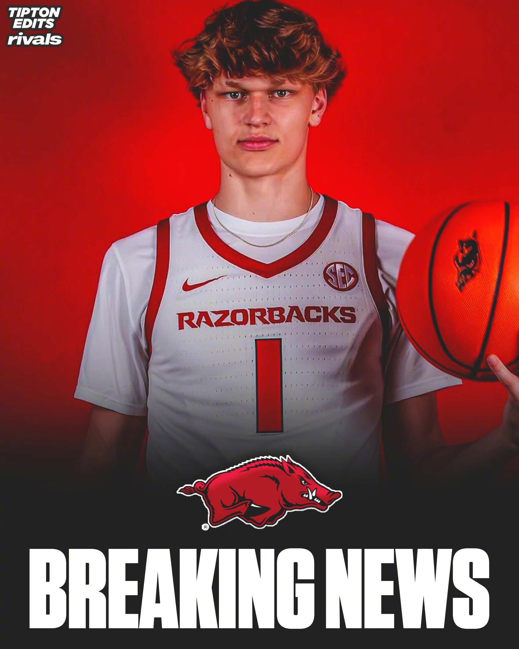 穆里宁承诺加盟阿肯色大学，这个赛季在塞尔维亚打球，本以为是会得到一些成长，结果各