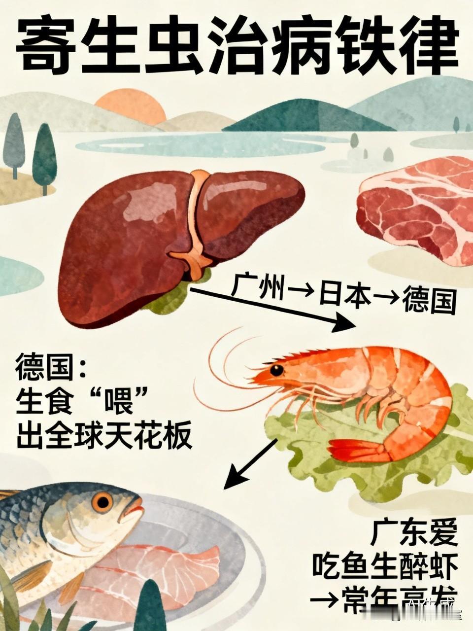 寄生虫治病圈公认一条铁律：广州治不好去日本，日本无解只能飞德国
 
寄生虫诊疗圈
