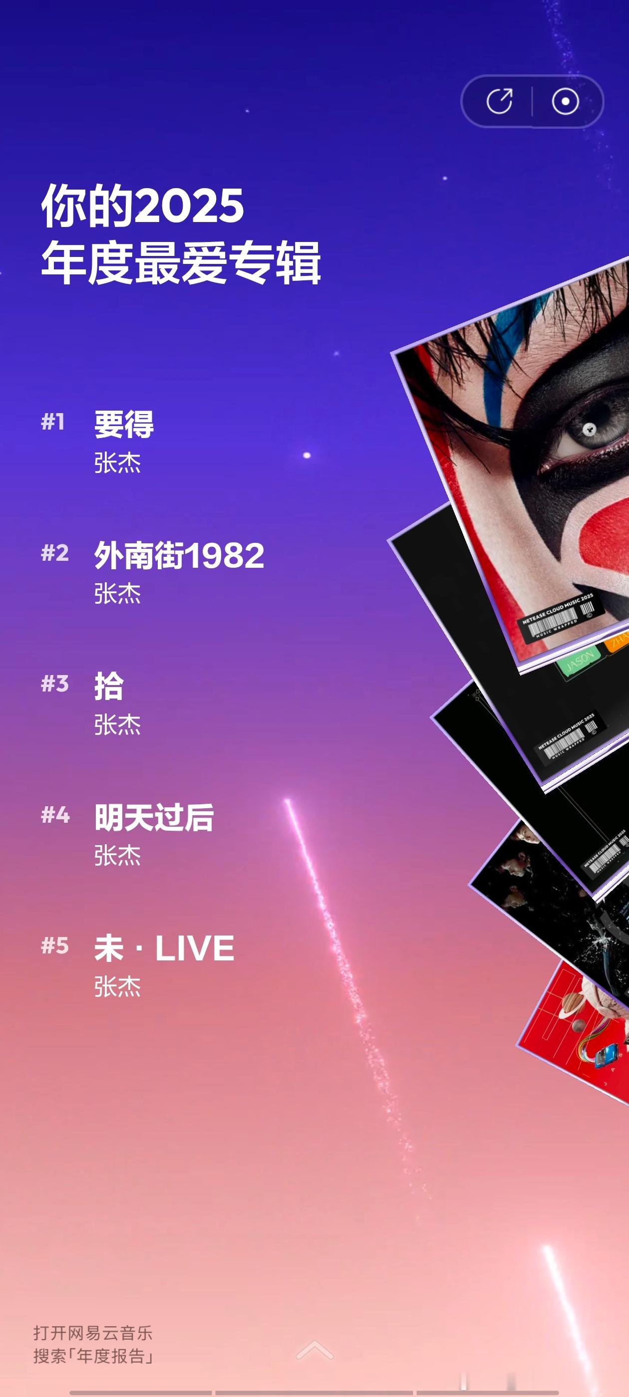 今年我的年度歌手依然是张杰