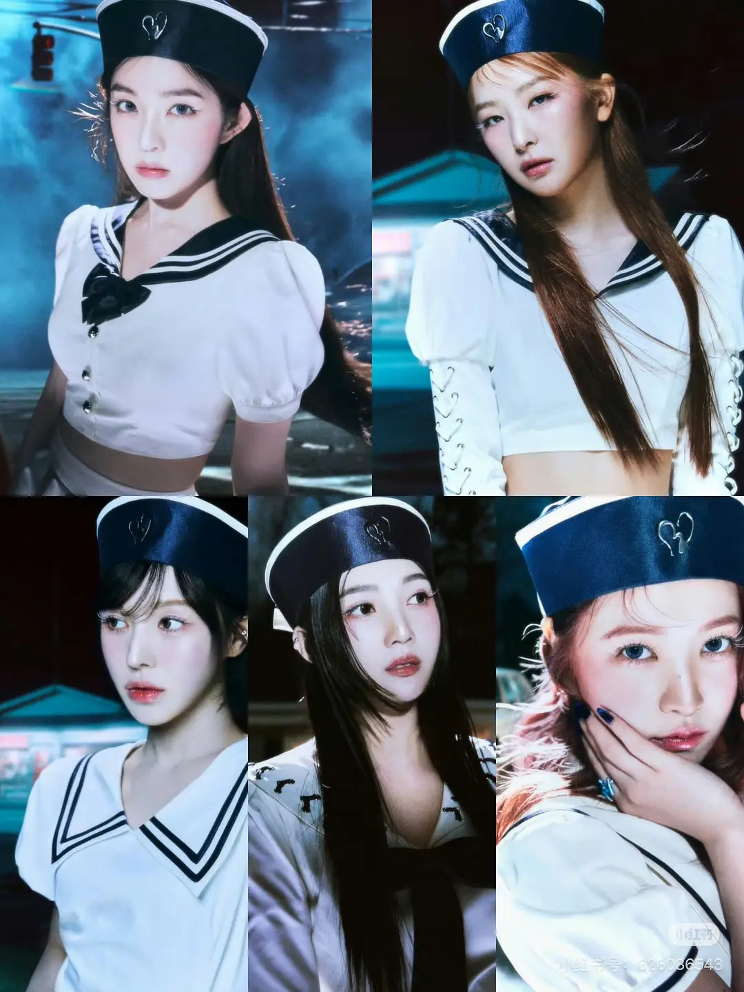 redvelvet vs心连心水手服预告照 你pick？ 