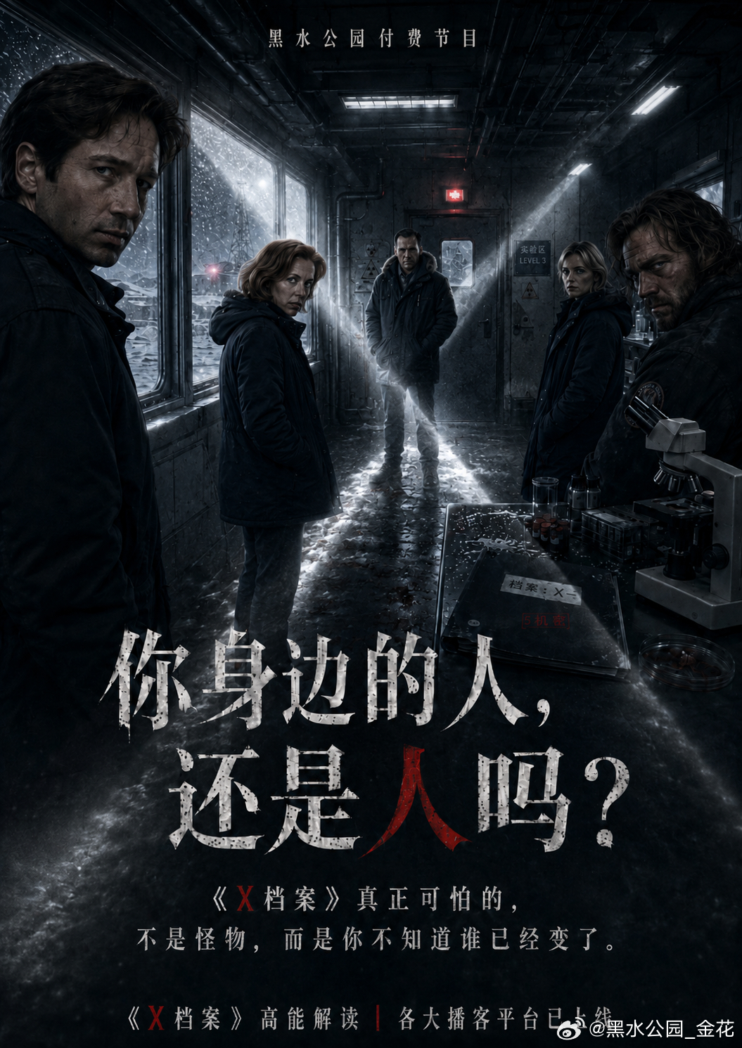 【黑水付费】《X档案》上线啦！或许外星生物早已来到地球！就在北极的冰层下！冰层下