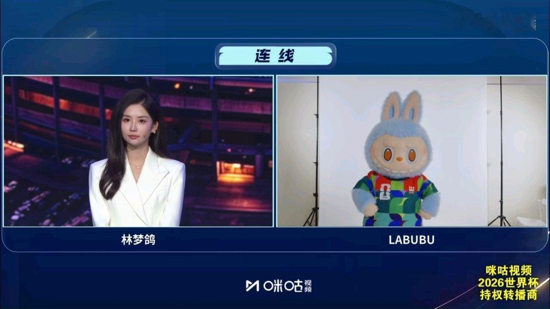 labubu都进世界杯了泡泡玛特这钱花的值，还以为这俩labubu是官方吉祥物呢