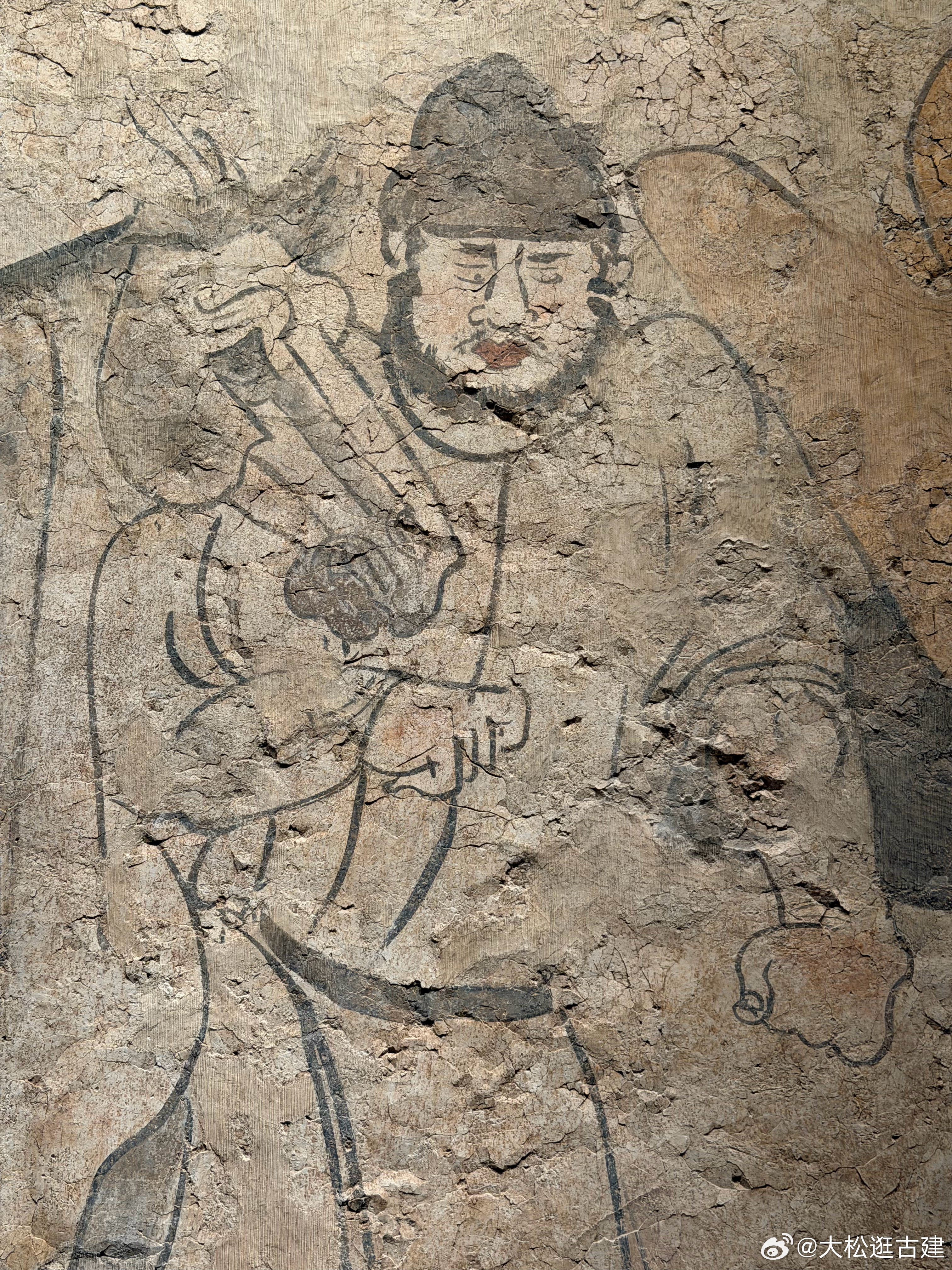 壁上观，洛阳古墓博物馆壁画展厅 洛阳·洛阳古代艺术博物馆