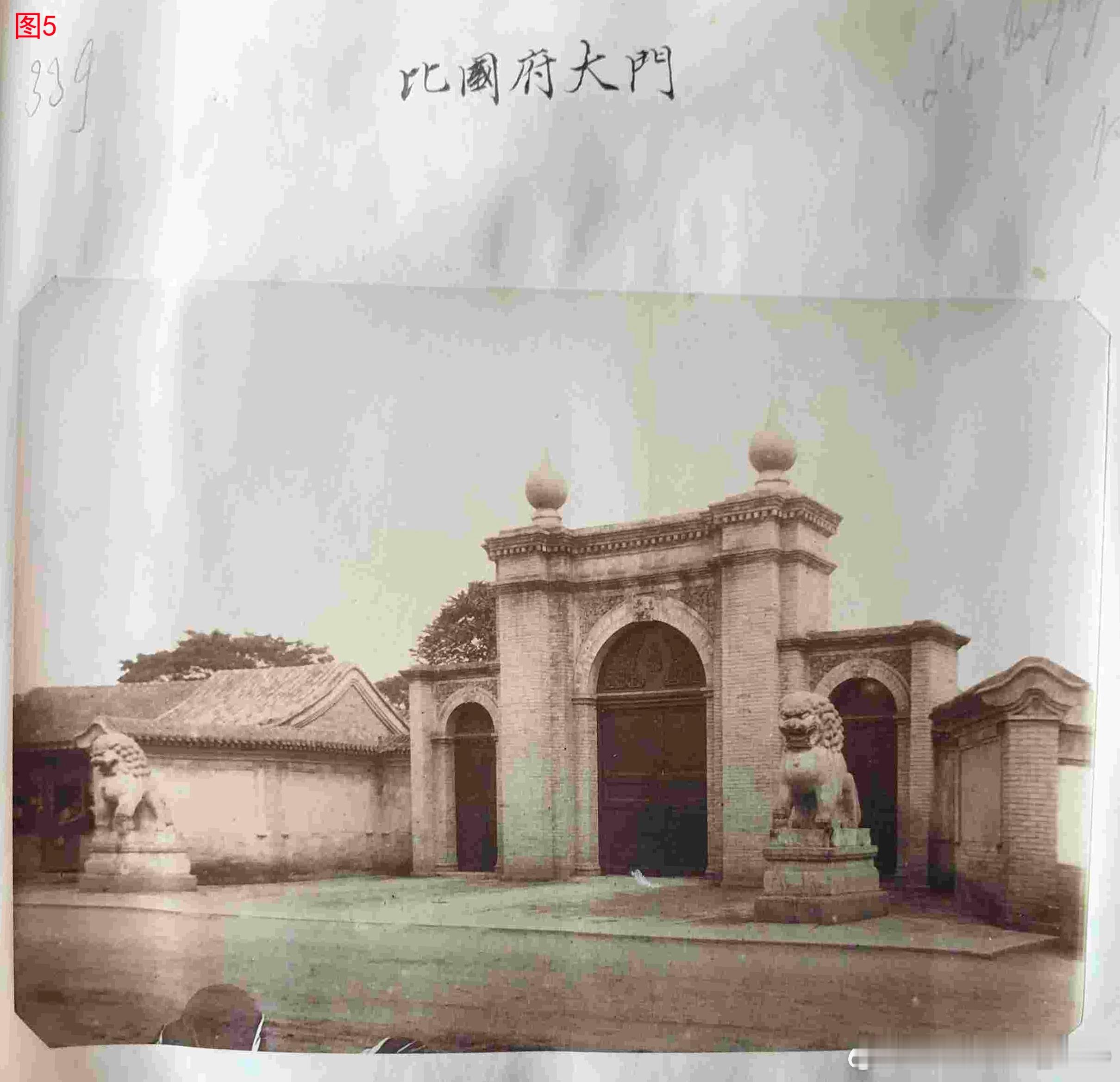 图一这张庚子年之前的地图里，比利时公使馆是在法国公使馆和西班牙公使馆之间，188