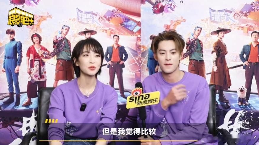 王鹤棣宋茜动作戏像双人跳水 宋茜真的很懂王鹤棣，说他表面随性但做事特别执着，两人